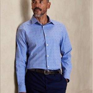 Banana Republic New with Tags Men’s Cotton non-iron Slim fit Dress Shirt